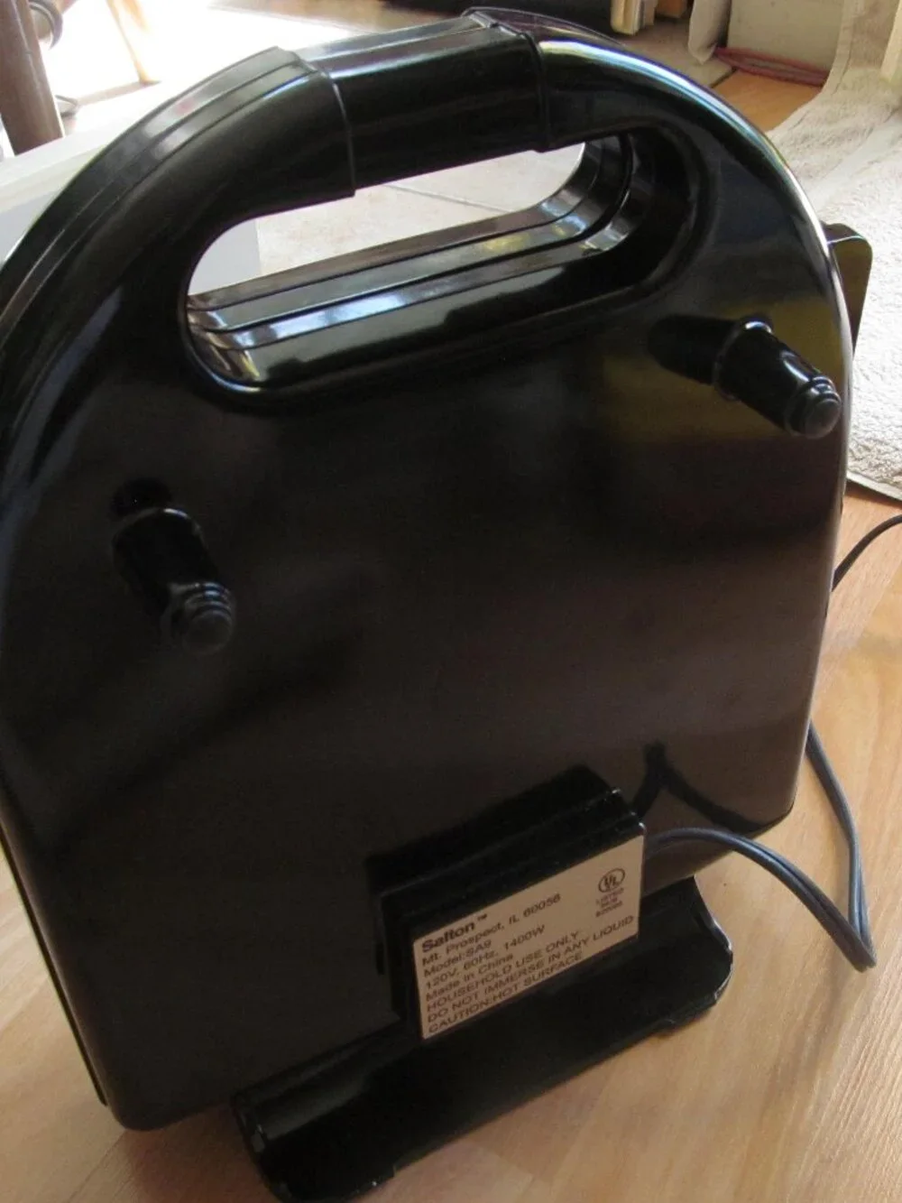 Salton Large Sandwich Maker SA9BLK